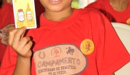 Flash cards HEMOACTION used with joy in a youth camp! O HEMOAÇÃO usado em acampamento&nbsp;!