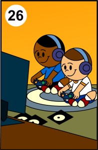 video games : a good option and kids just love them!...and are good at them :)